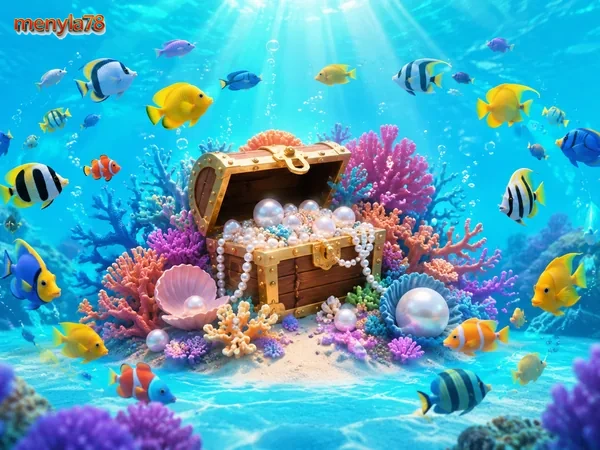 Antarmuka permainan Relax Fishing pada perangkat mobile